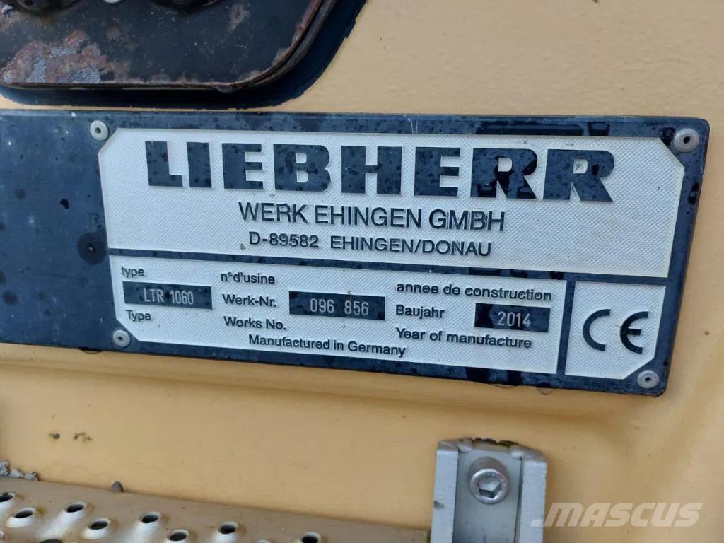Liebherr LTR1060 Paletli vinçler