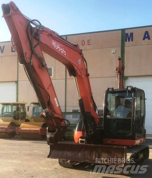 Kubota KX 080-4 Midi ekskavatörler 7 - 12 t