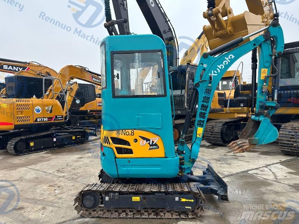 Kubota U 17 Mini ekskavatörler, 7 tona dek