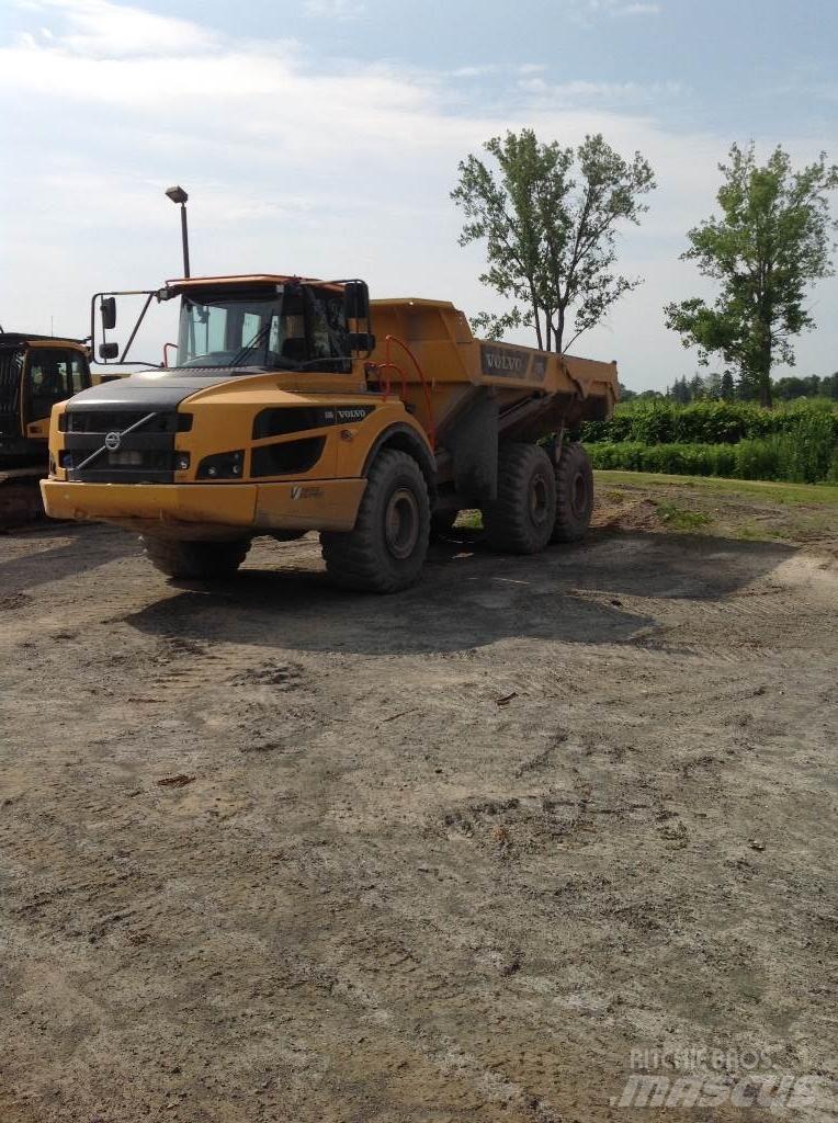Volvo A30G Belden kirma kaya kamyonu