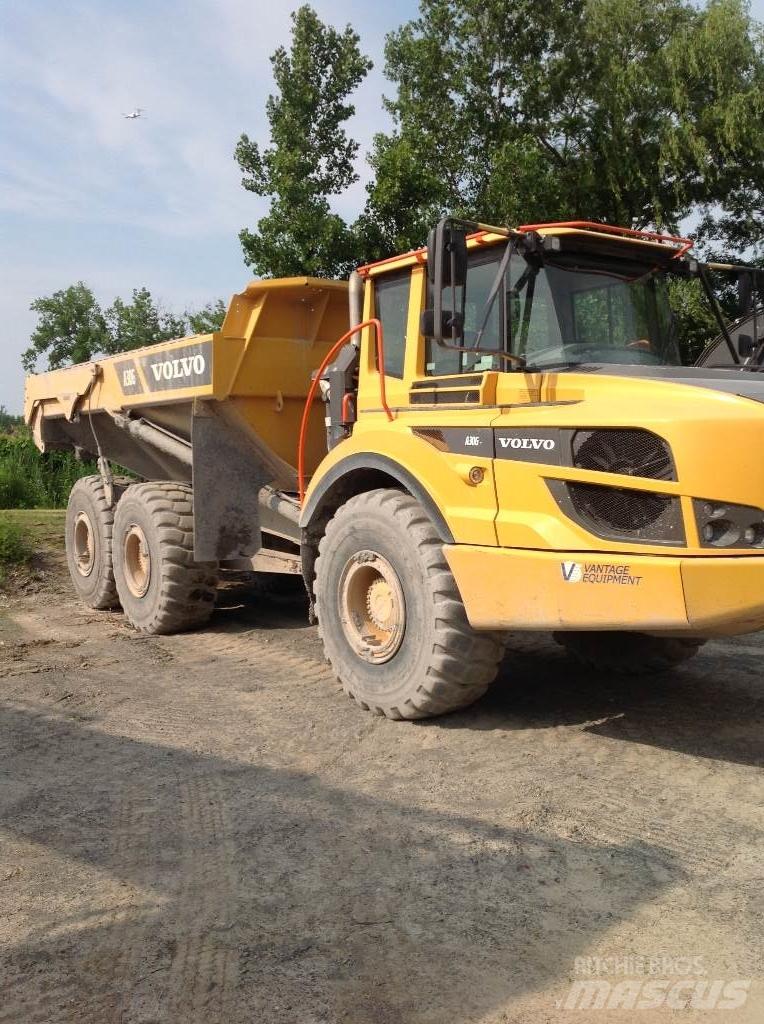 Volvo A30G Belden kirma kaya kamyonu