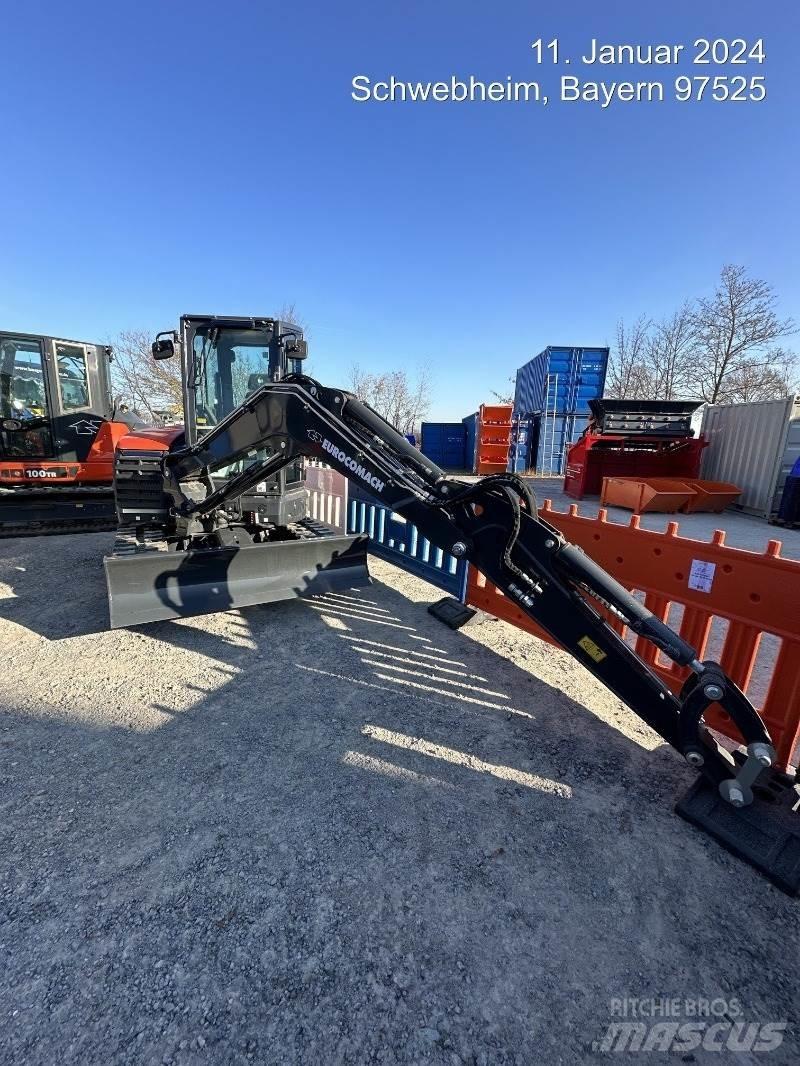 Eurocomach 50ZT Mini ekskavatörler, 7 tona dek
