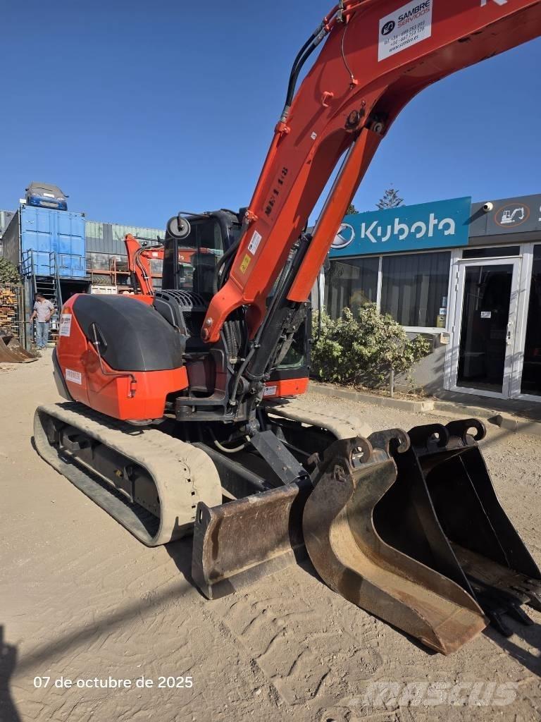 Kubota KX 080-4a2 Midi ekskavatörler 7 - 12 t