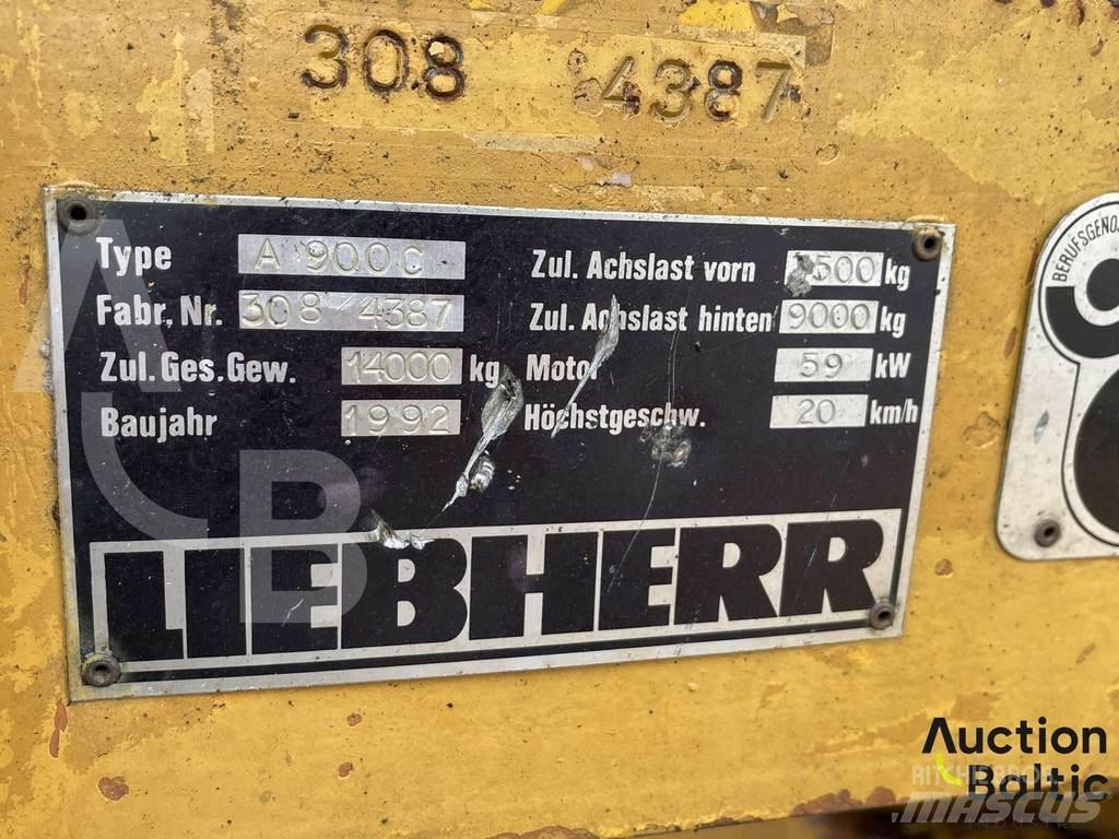Liebherr A 900 C Lastik tekerli ekskavatörler