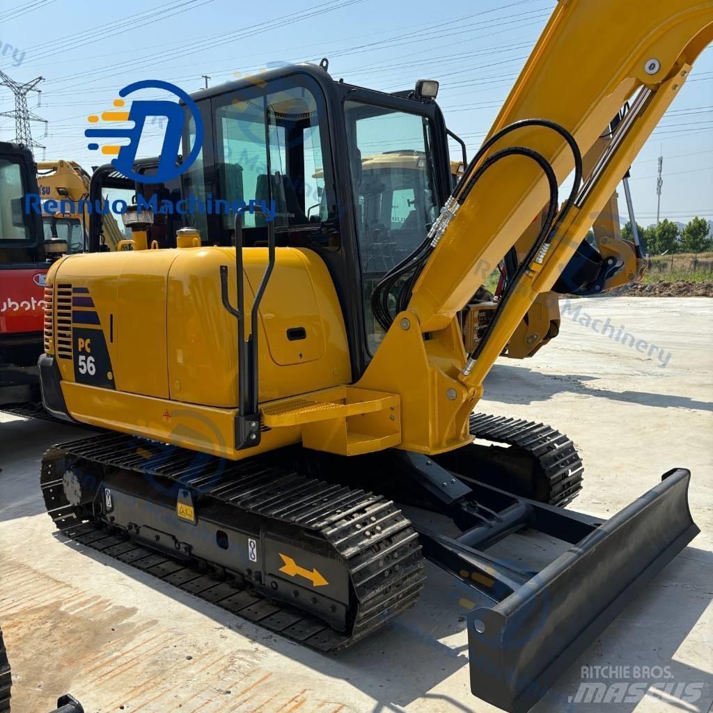 Komatsu PC 56 Mini ekskavatörler, 7 tona dek