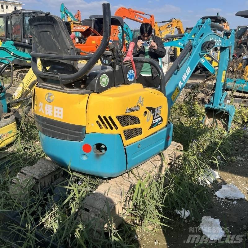 Kubota U 15 Mini ekskavatörler, 7 tona dek
