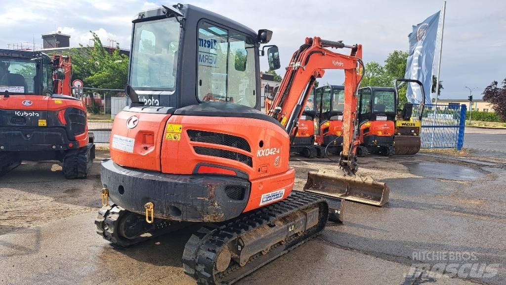 Kubota KX042-4 GLS 2 Mini ekskavatörler, 7 tona dek