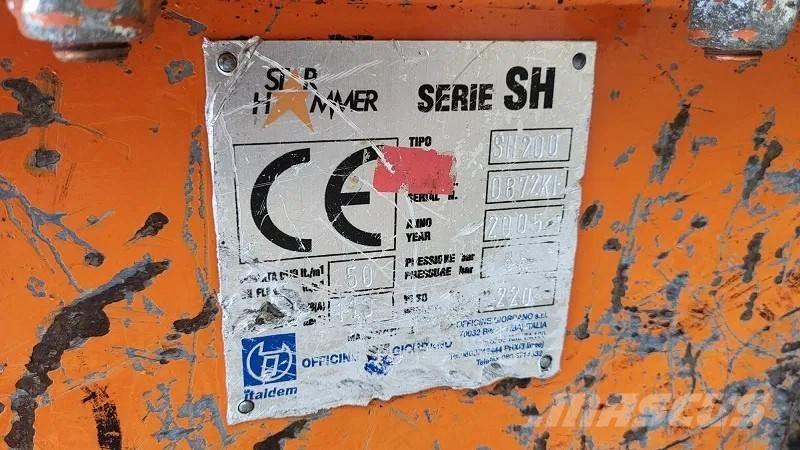 Star Hammer sh200 Hidrolik kırıcılar