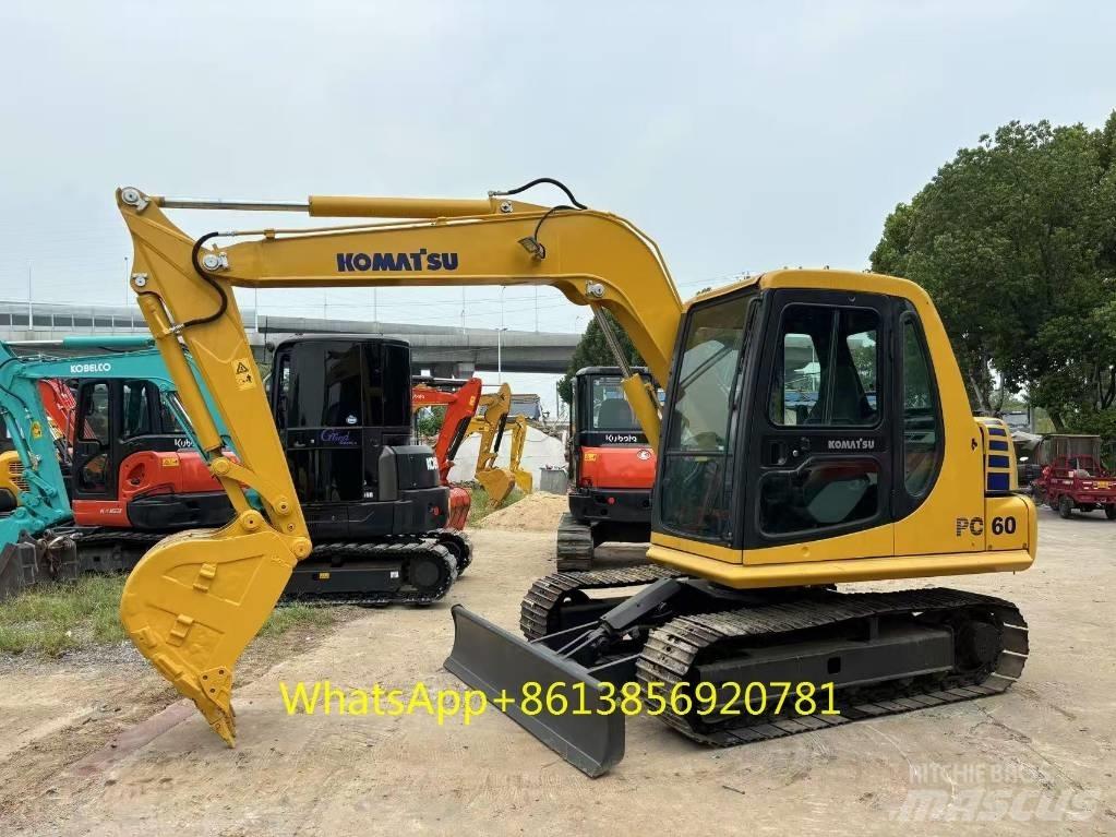 Komatsu PC 60 Mini ekskavatörler, 7 tona dek