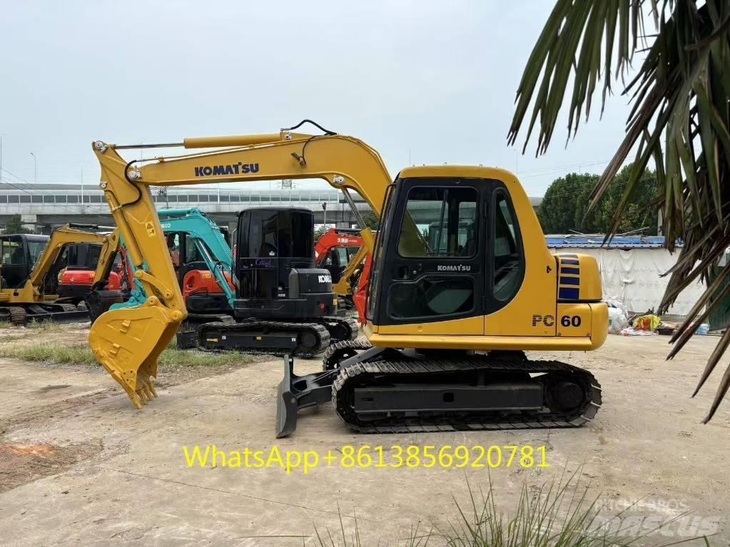 Komatsu PC 60 Mini ekskavatörler, 7 tona dek