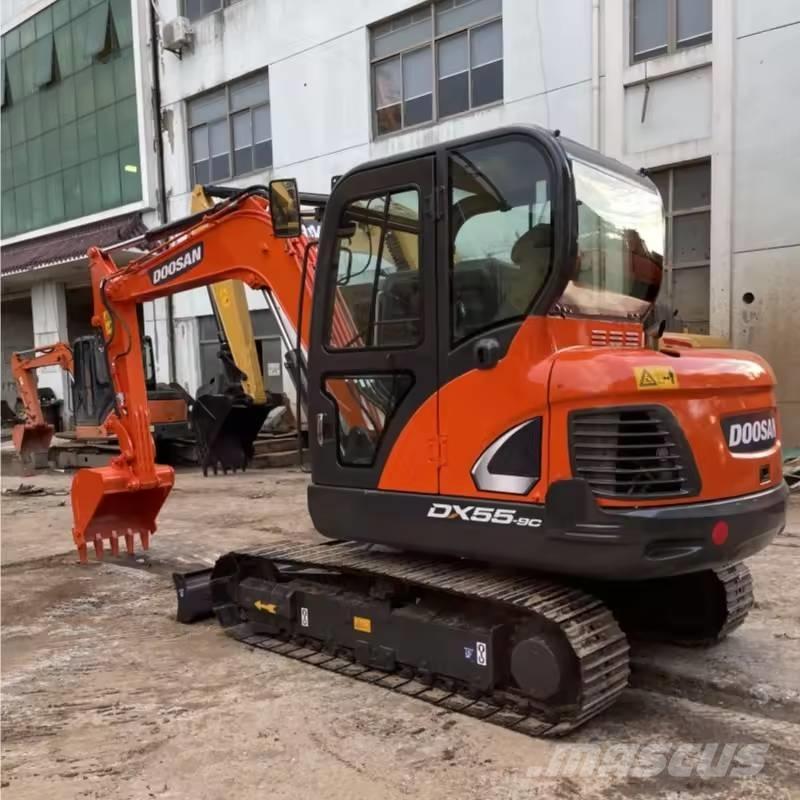 Doosan DX55-9C Mini ekskavatörler, 7 tona dek
