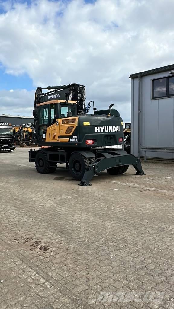 Hyundai HW 140 A Lastik tekerli ekskavatörler