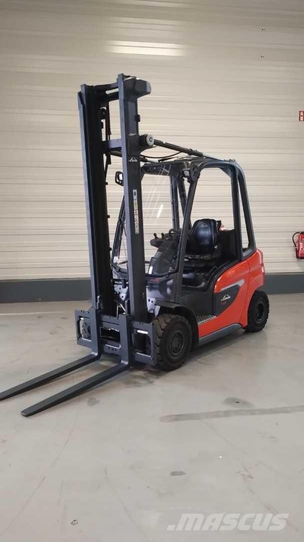 Linde H25T LPG'li forkliftler