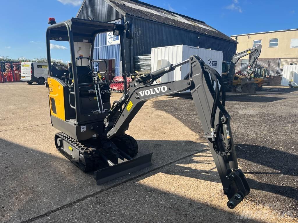 Volvo EC 15 E Mini ekskavatörler, 7 tona dek