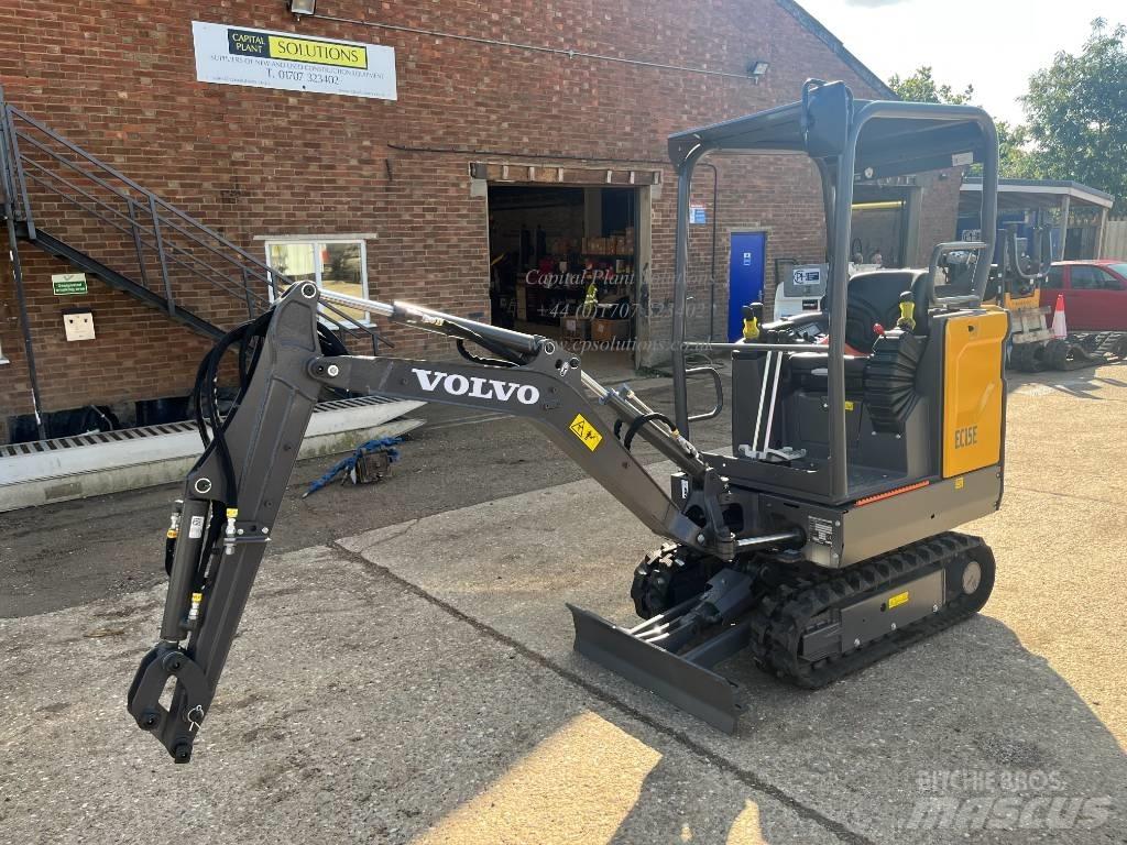 Volvo EC 15 E Mini ekskavatörler, 7 tona dek