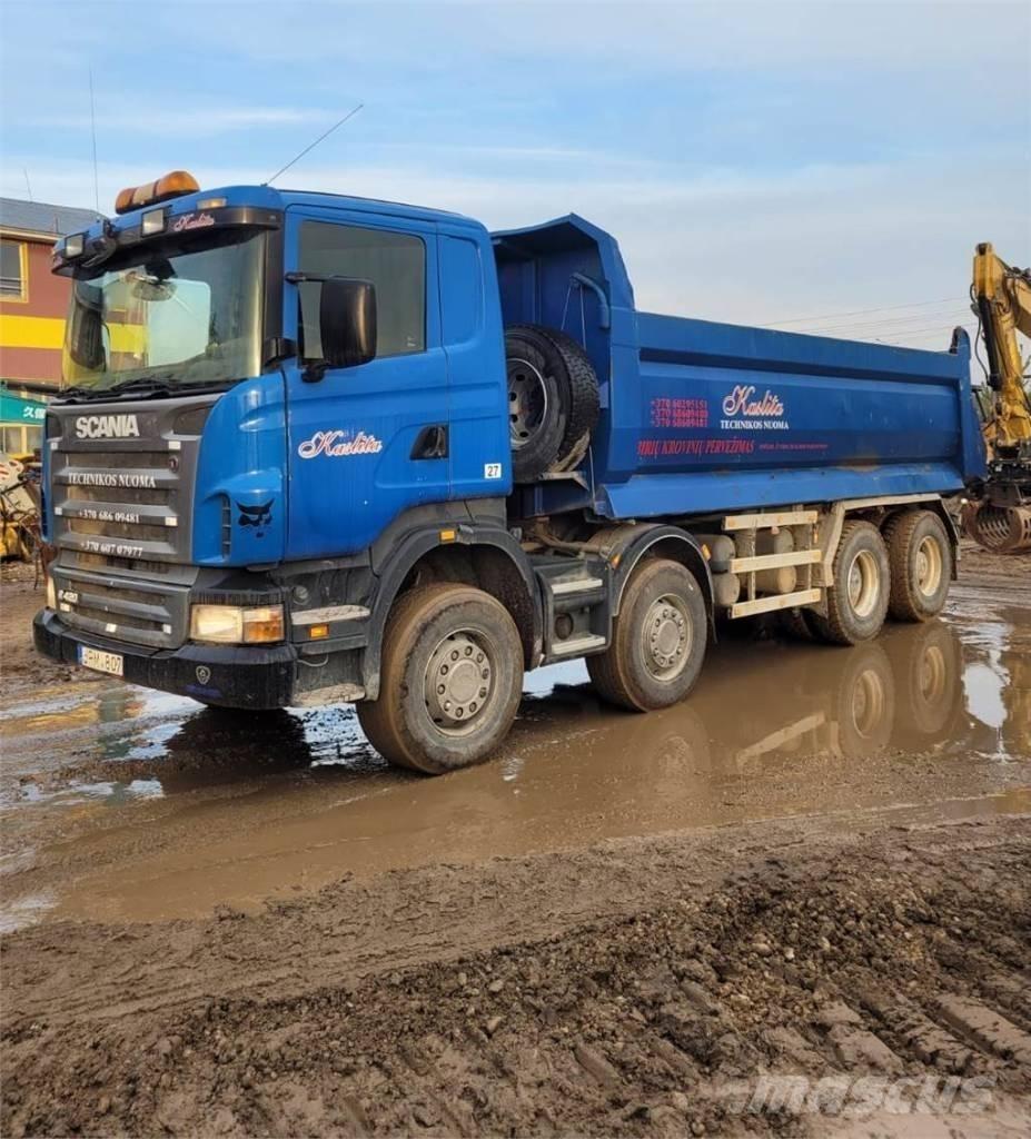 Scania R420 8x4 Hidroliftli kamyonlar
