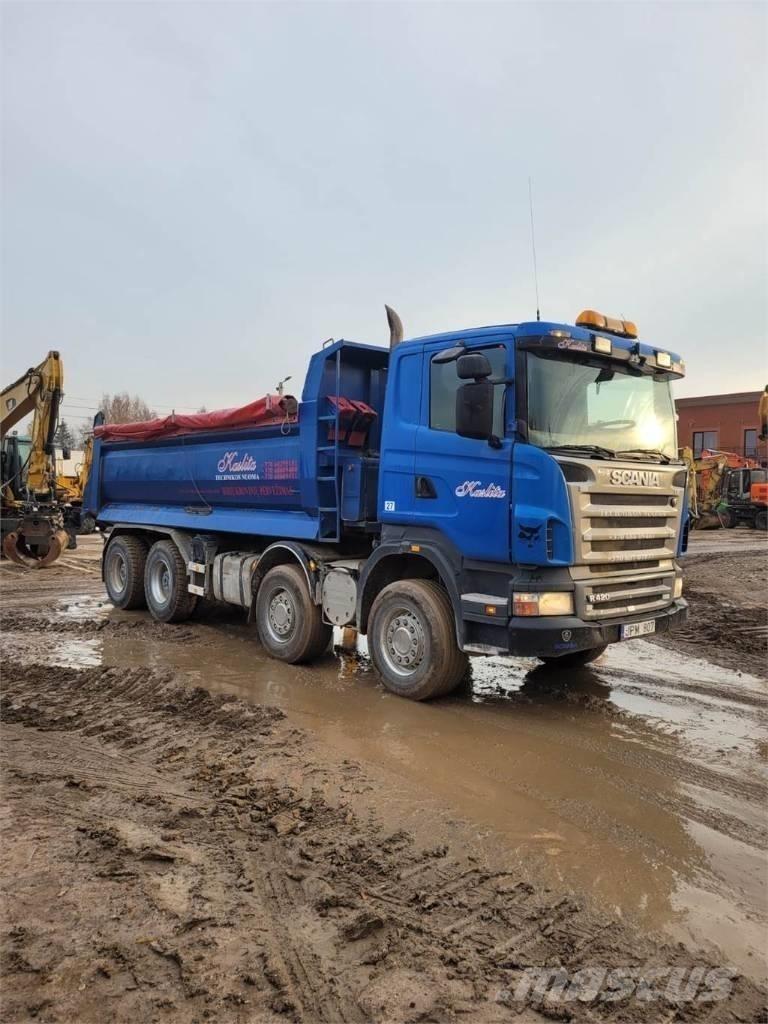 Scania R420 8x4 Hidroliftli kamyonlar