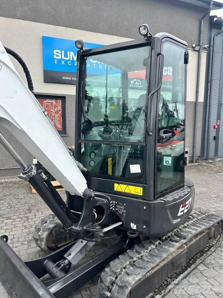 Bobcat E 27z Mini ekskavatörler, 7 tona dek