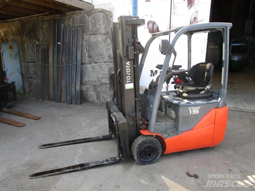 Toyota Elmotvikt Elektrikli forkliftler
