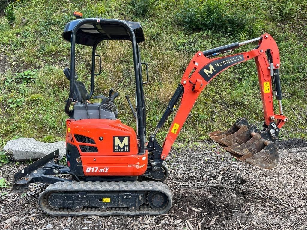 Kubota U 17-3 Mini ekskavatörler, 7 tona dek