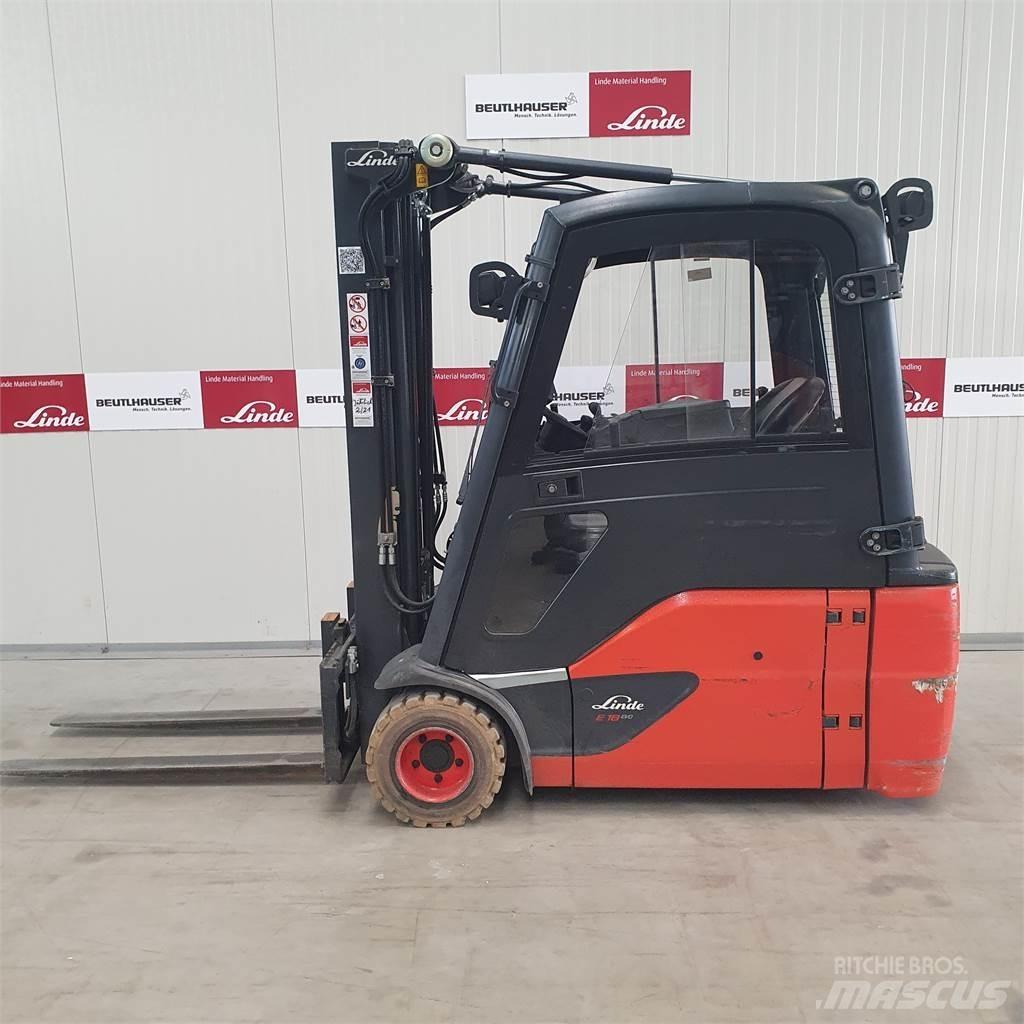 Linde E18L Elektrikli forkliftler