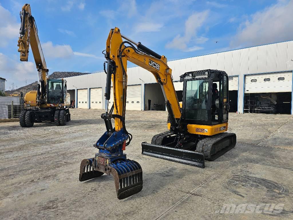 JCB 5055 ZX Mini ekskavatörler, 7 tona dek