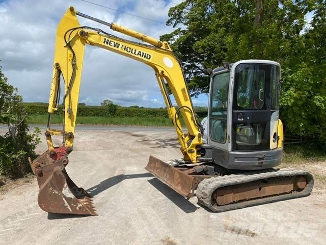 New Holland E 50.2 C Mini ekskavatörler, 7 tona dek