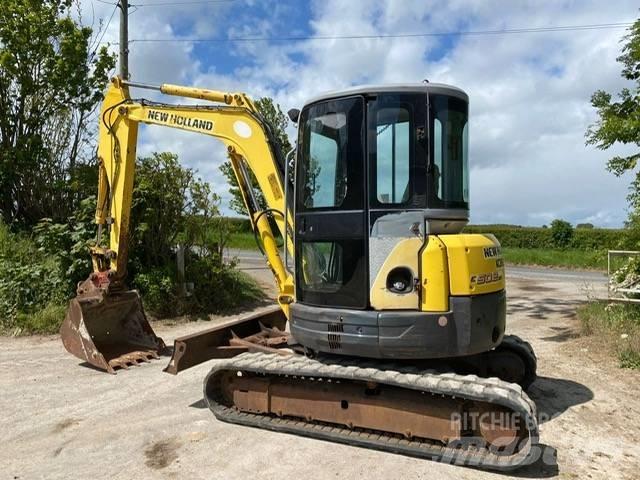 New Holland E 50.2 C Mini ekskavatörler, 7 tona dek