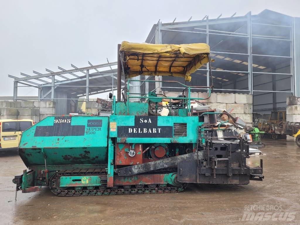 Vögele Super 1500 Asfalt sericiler