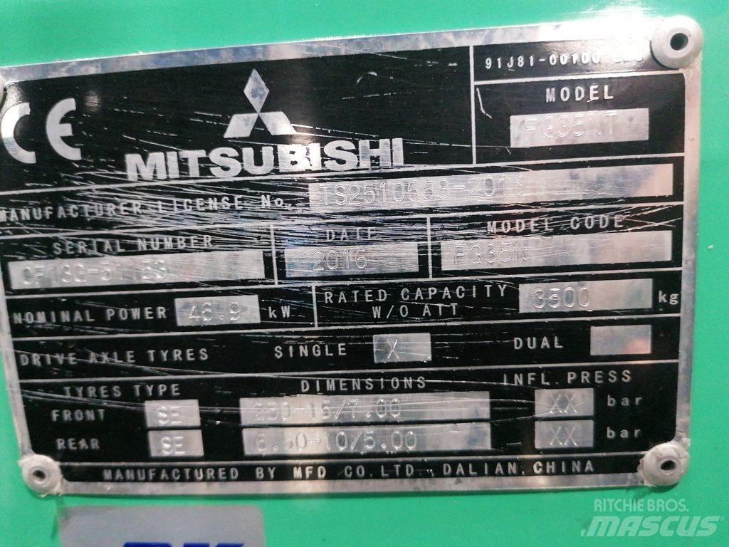 Mitsubishi FG35NT LPG'li forkliftler