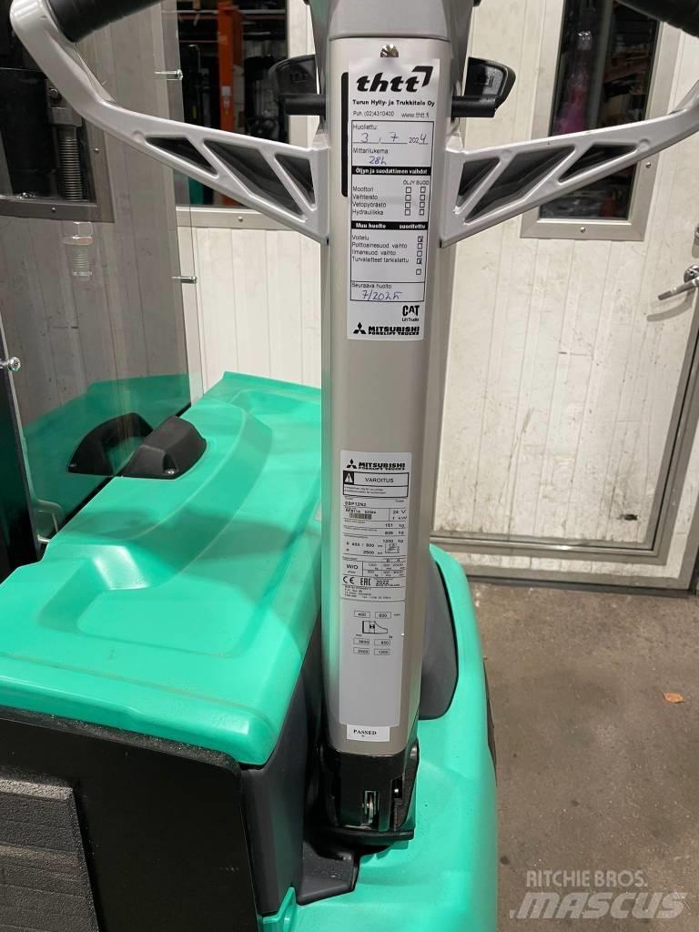 Mitsubishi SBP12N3 Yaya kumandali istif makinasi