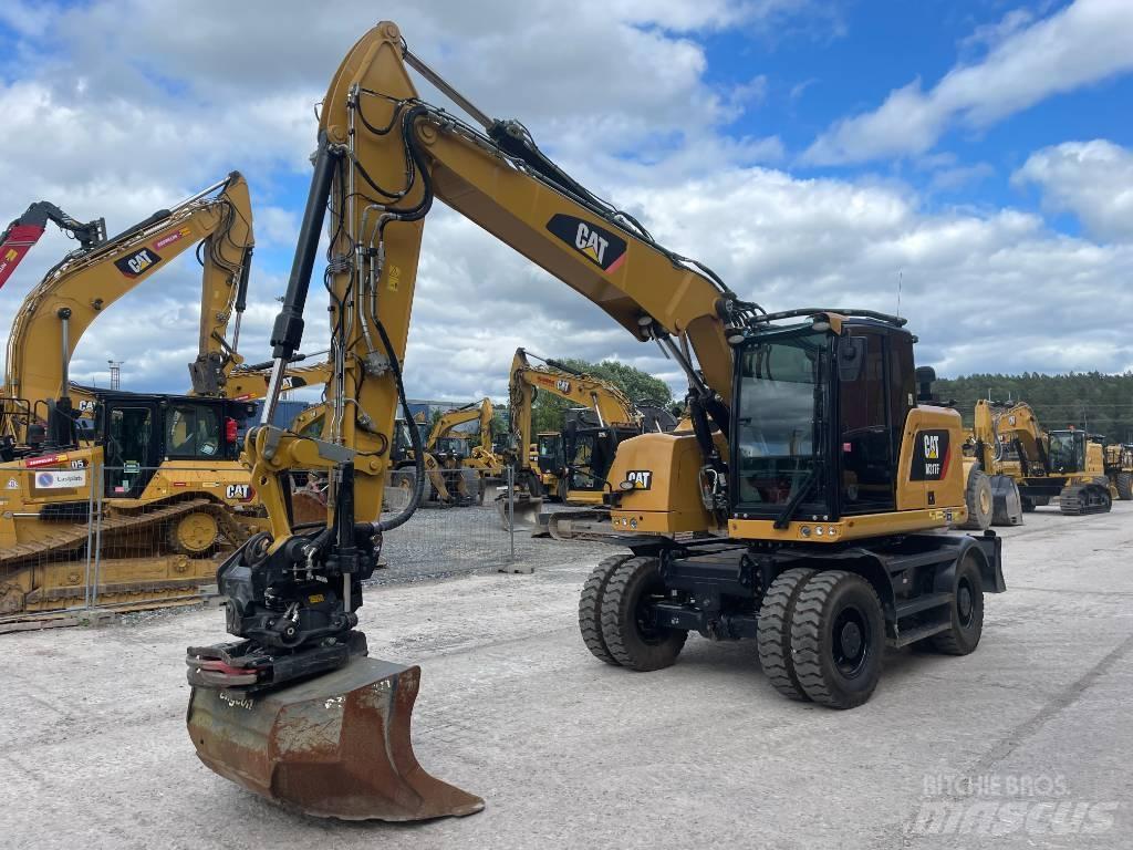 CAT M317F Lastik tekerli ekskavatörler