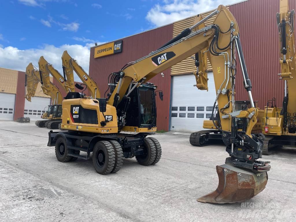 CAT M317F Lastik tekerli ekskavatörler