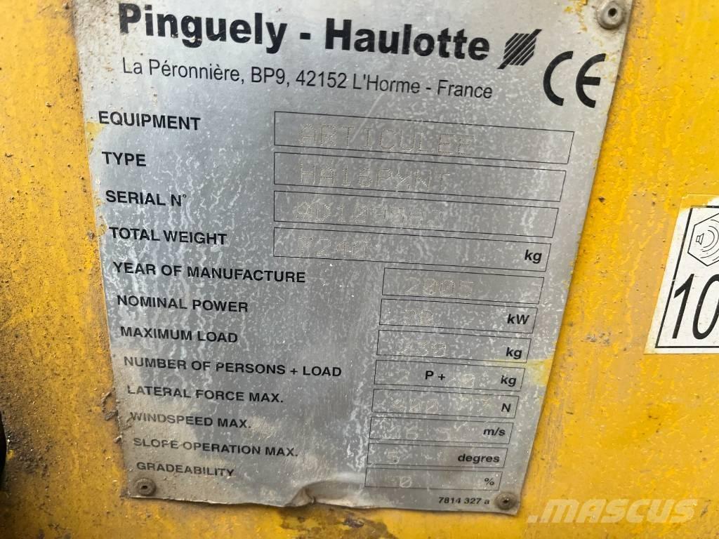 Haulotte HA 16 PX NT Körüklü personel platformları