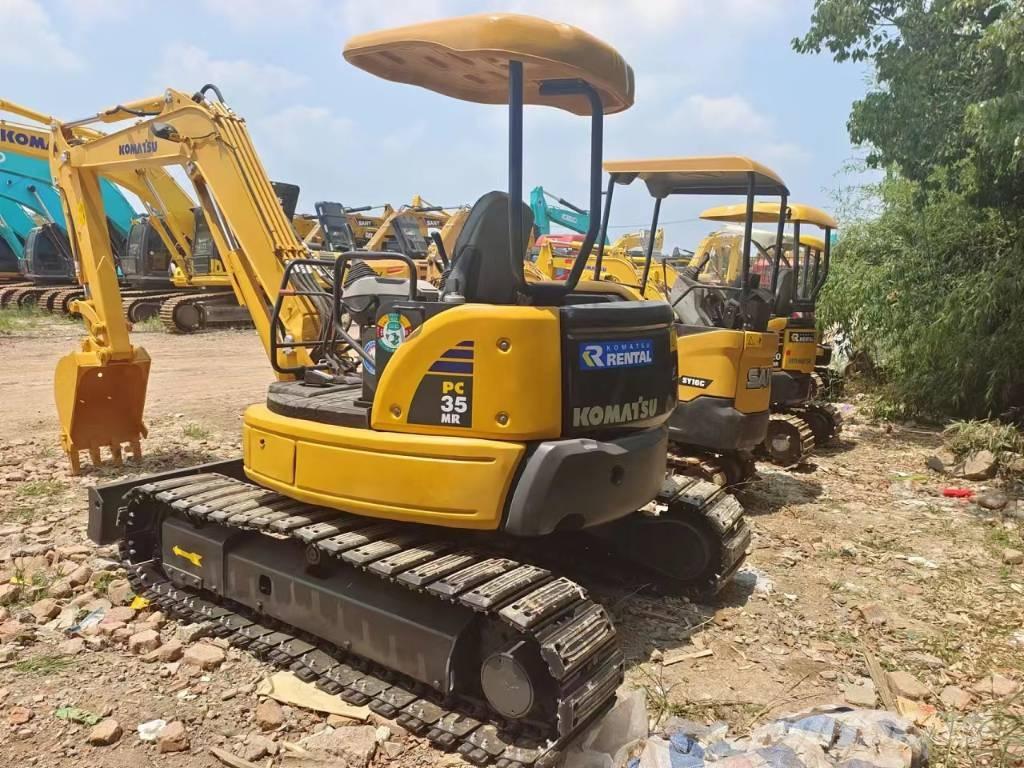 Komatsu PC35 Mini ekskavatörler, 7 tona dek