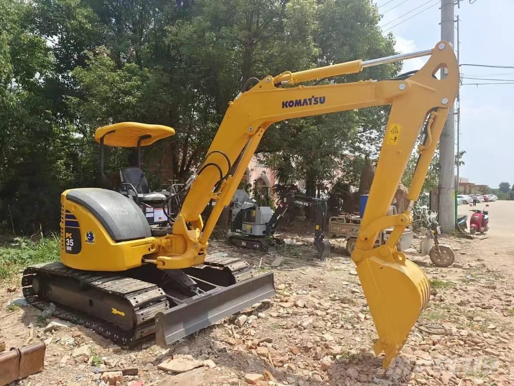 Komatsu PC35 Mini ekskavatörler, 7 tona dek