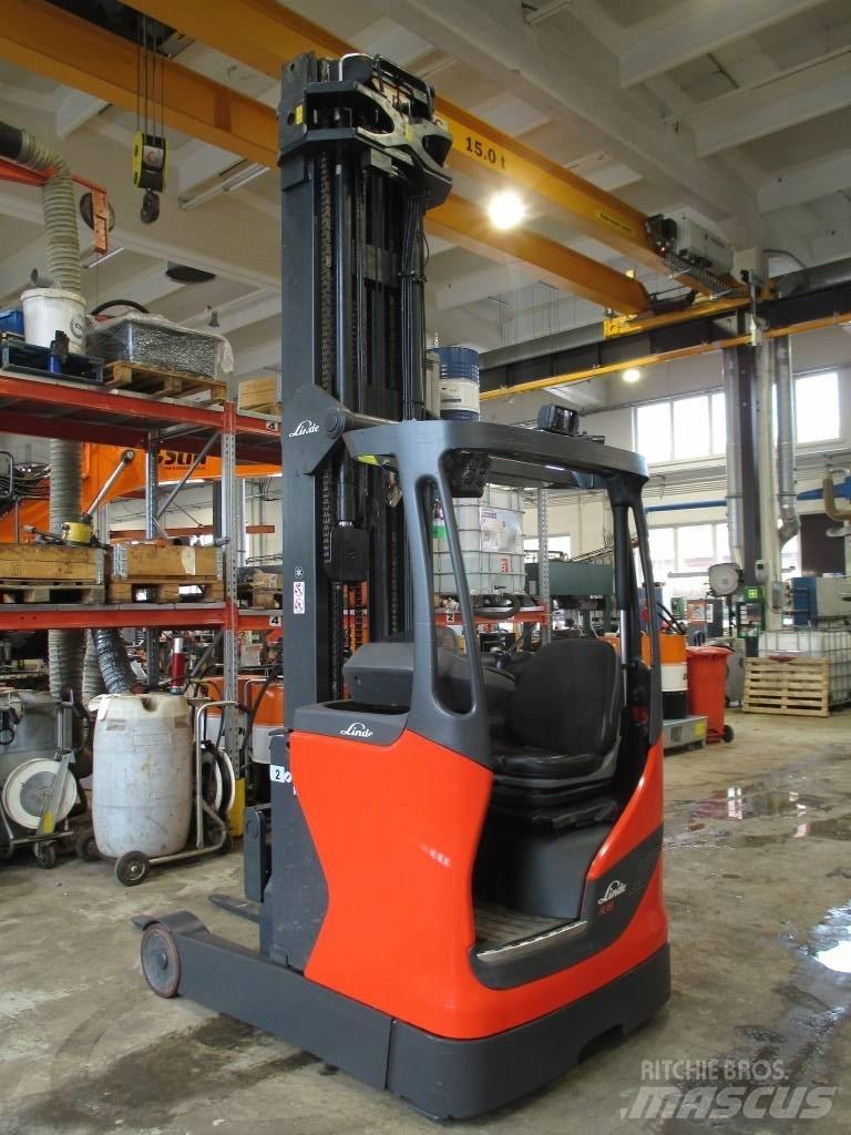 Linde R 16 HD Reach truck - depo içi istif araçları
