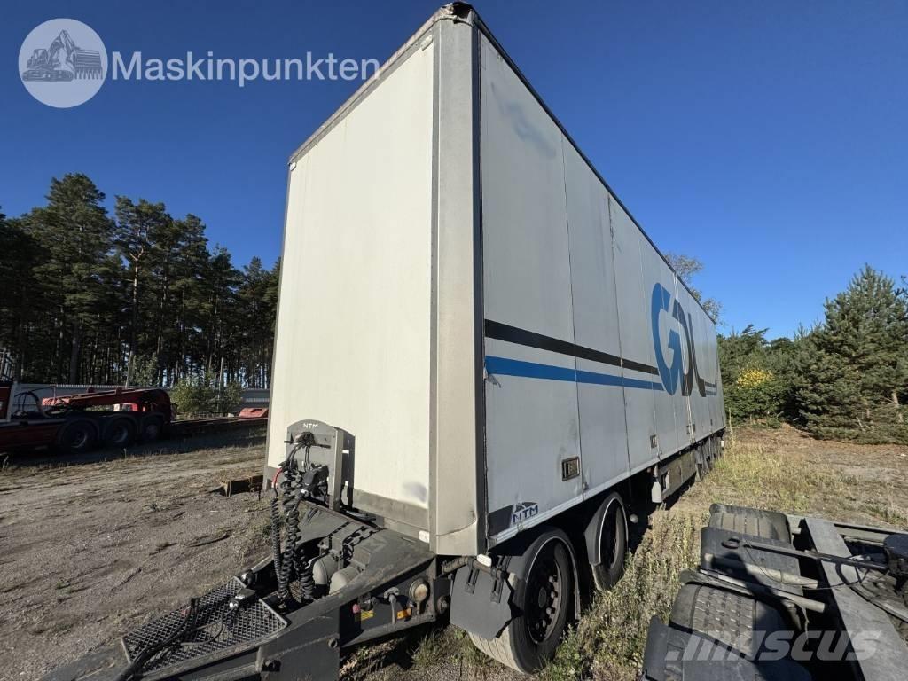 NTM UPP-45L-3 Kapali kasa yari römorklar