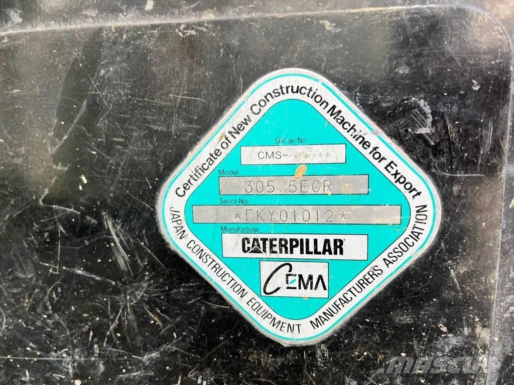 CAT 305.5 Mini ekskavatörler, 7 tona dek