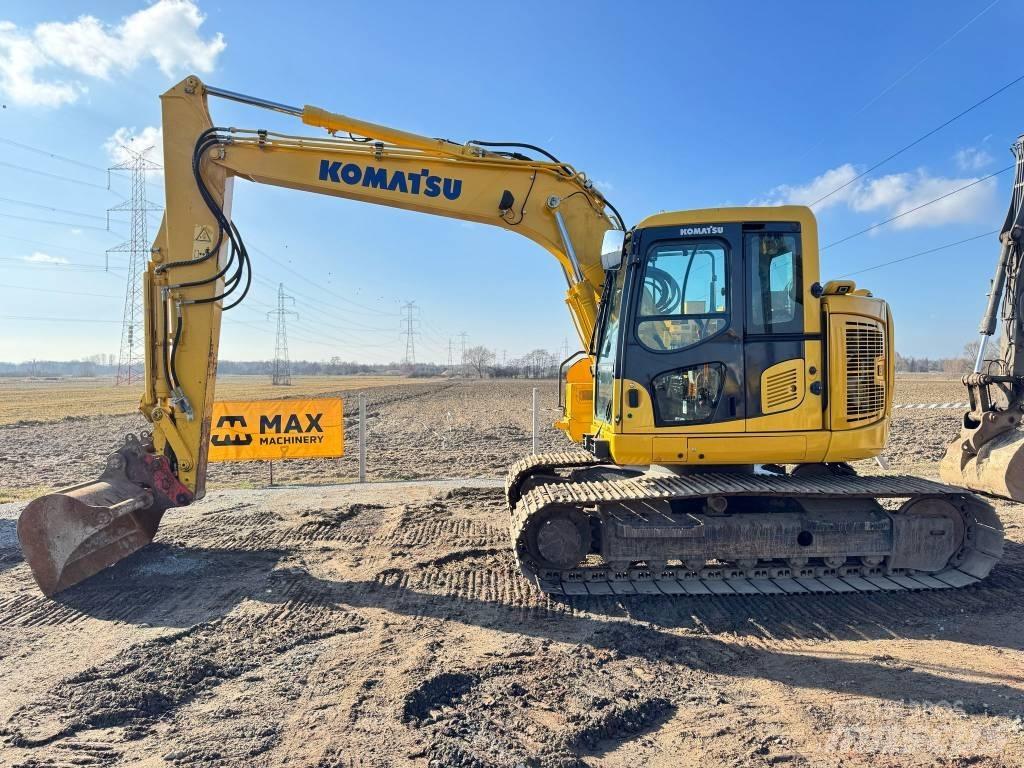 Komatsu PC 138 Paletli ekskavatörler