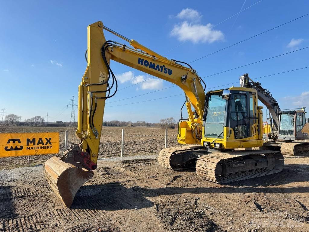 Komatsu PC 138 Paletli ekskavatörler