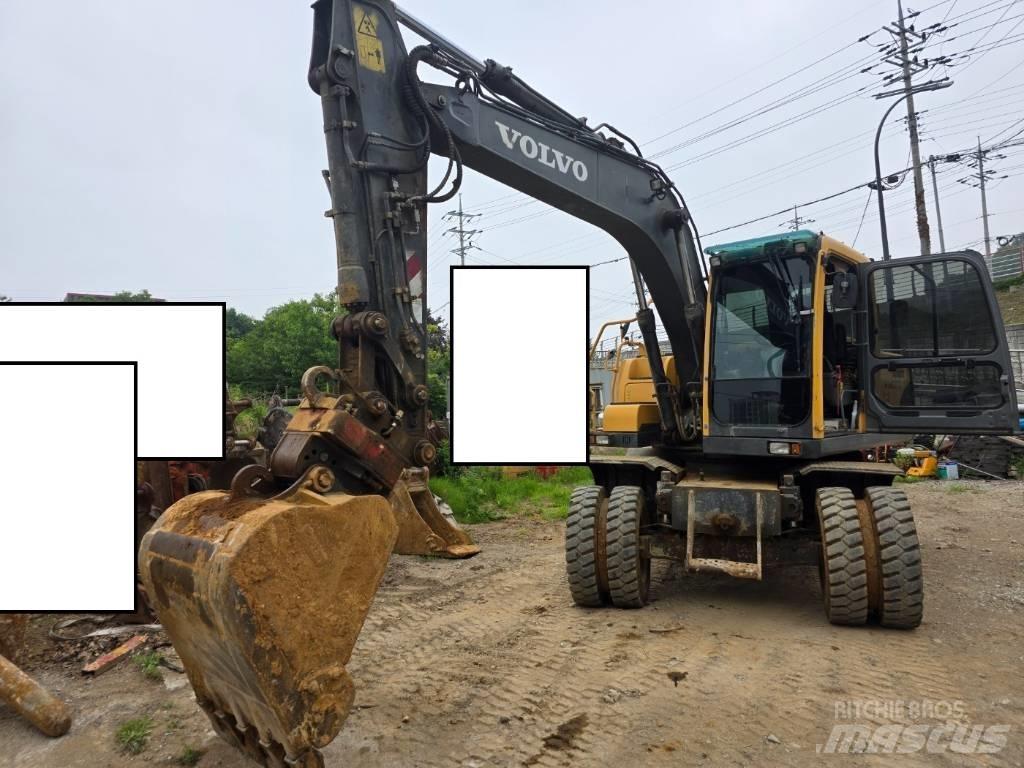 Volvo EW 145B PRIME Lastik tekerli ekskavatörler