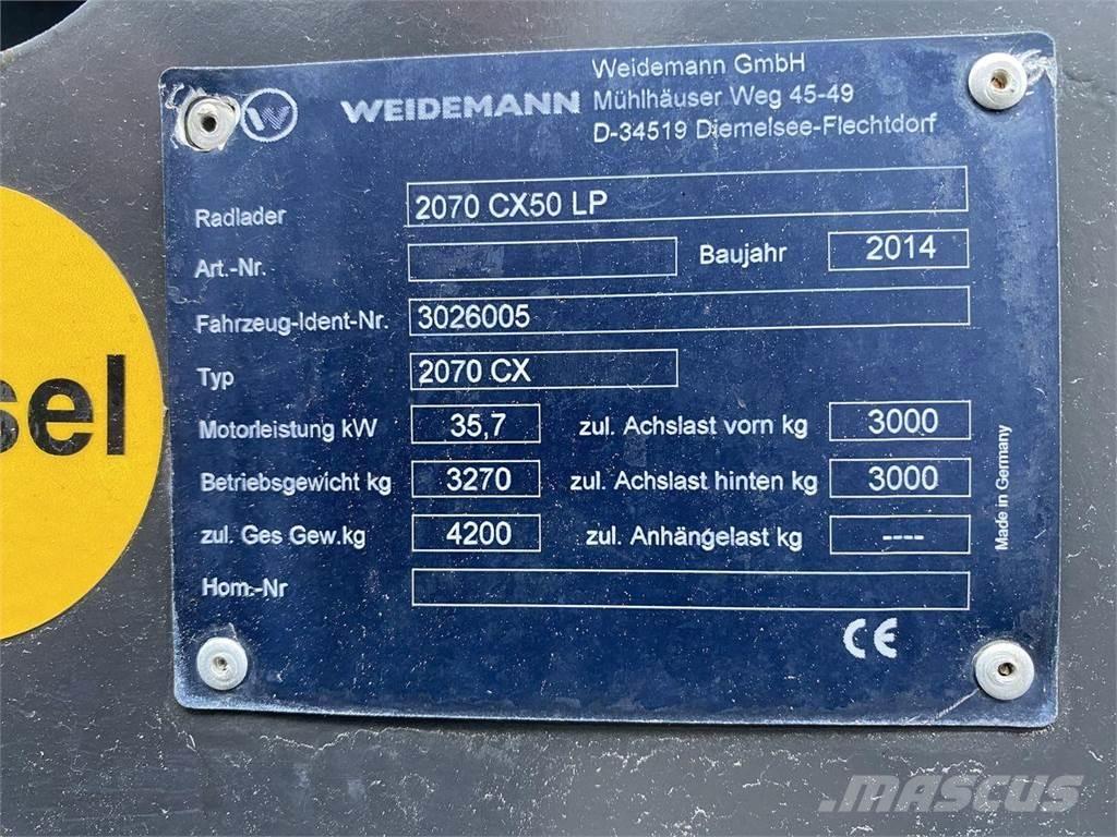Weidemann 2070 Çok amaçlı yükleyiciler