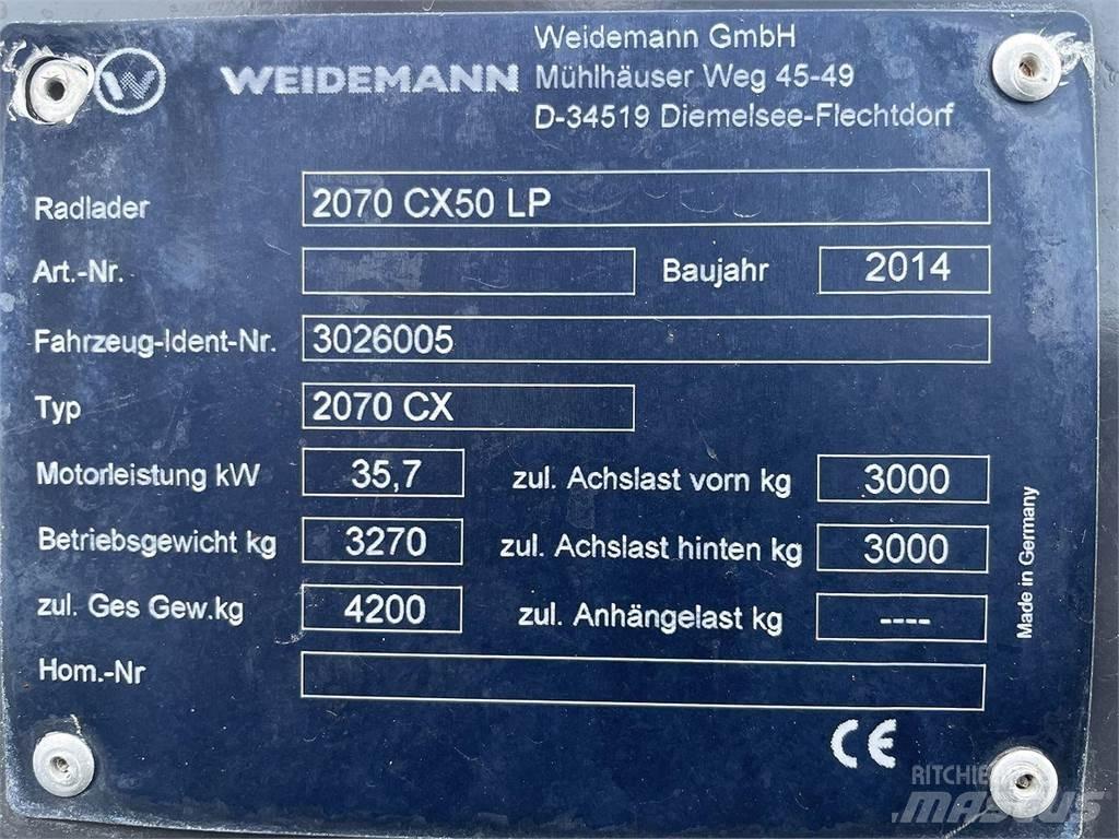 Weidemann 2070 Çok amaçlı yükleyiciler