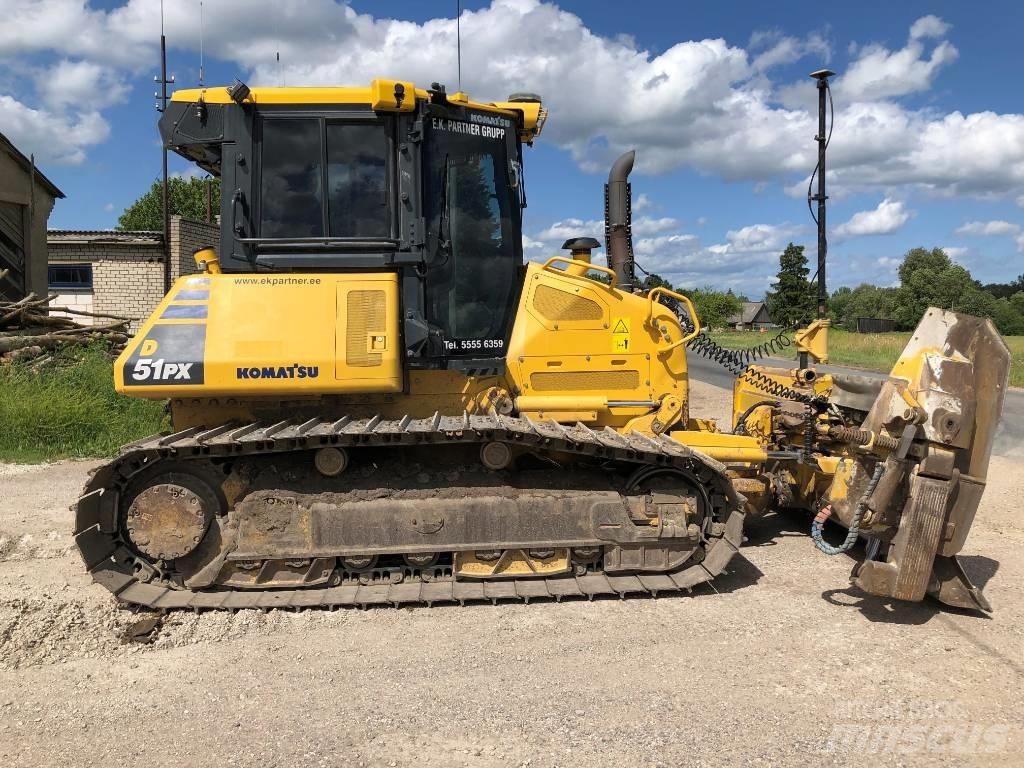Komatsu D51PX-24 Paletli dozerler