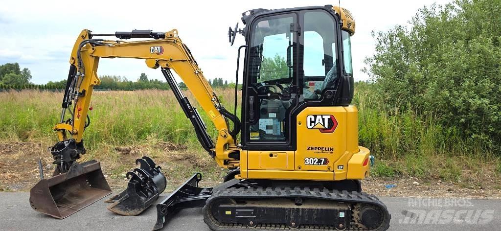 CAT 302.7 DCR 07A Mini ekskavatörler, 7 tona dek