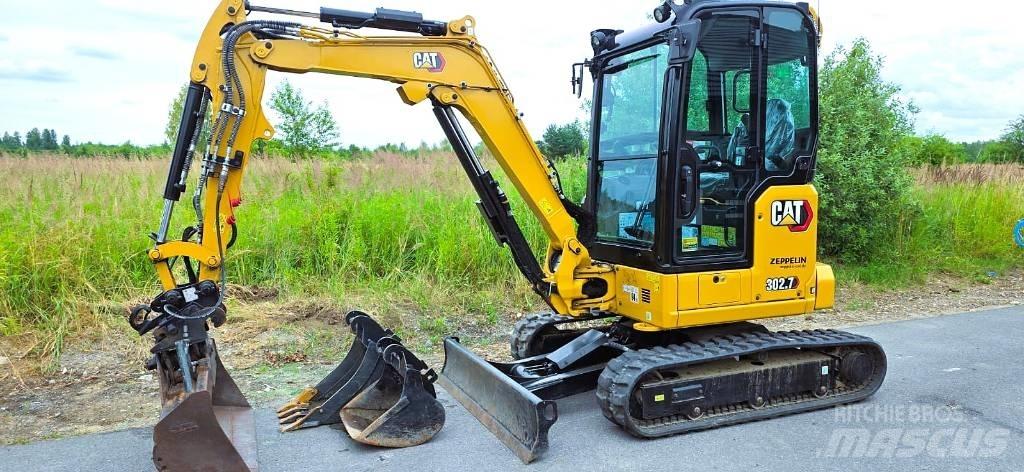 CAT 302.7 DCR 07A Mini ekskavatörler, 7 tona dek