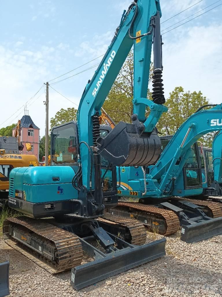 Sunward SWE 60E Mini ekskavatörler, 7 tona dek