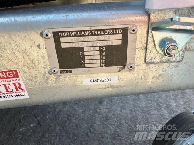 Ifor Williams GX 84 Alçak yükleyici