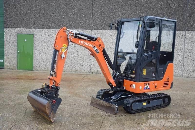 Hitachi ZX19.6 CR Mini ekskavatörler, 7 tona dek